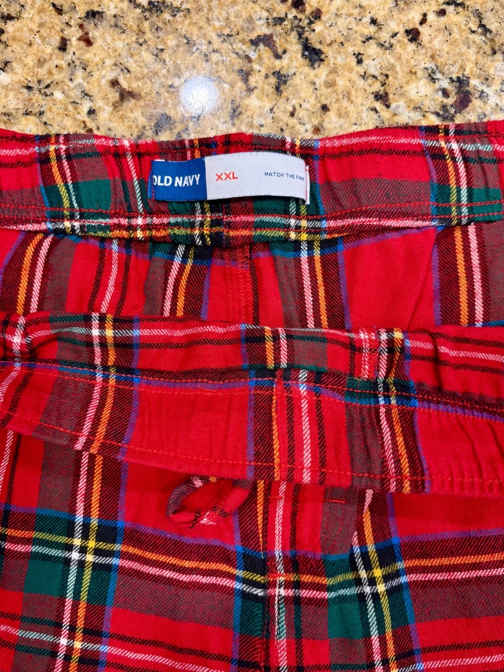 Old Navy Men’s XXL Plaid Sleep Shorts